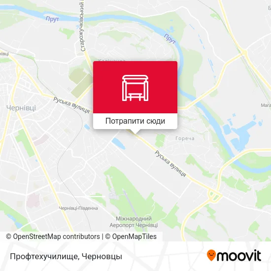 Карта Профтехучилище