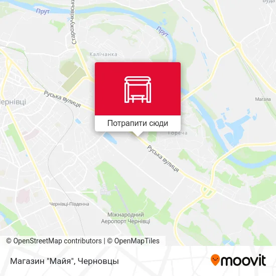 Карта Магазин "Майя"