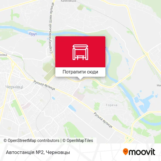 Карта Автостанція №2