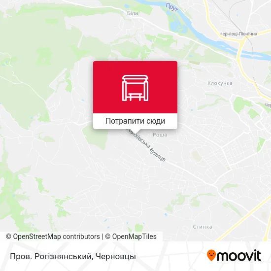 Карта Пров. Рогізнянський