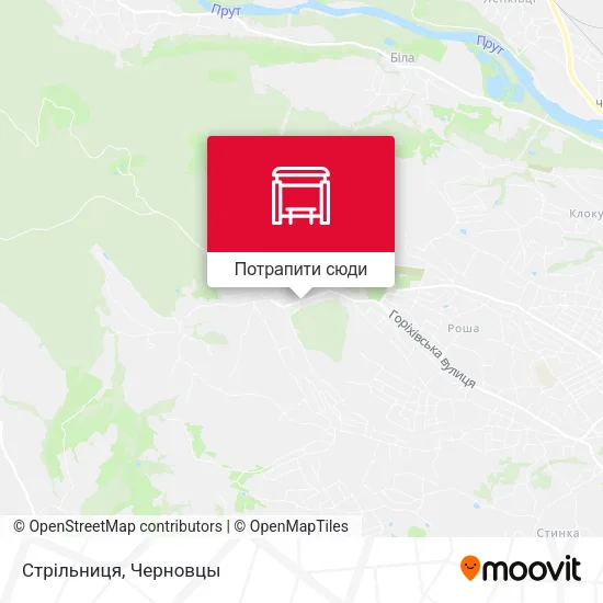 Карта Стрільниця