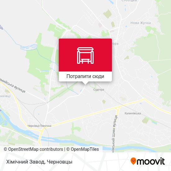 Карта Хімічний Завод