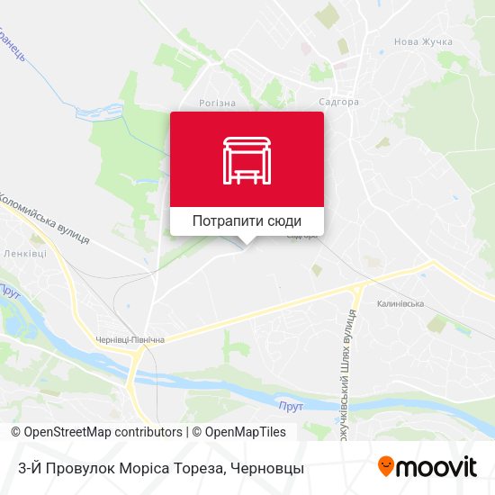 Карта 3-Й Провулок Моріса Тореза