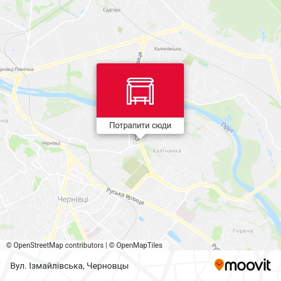 Карта Вул. Ізмайлівська