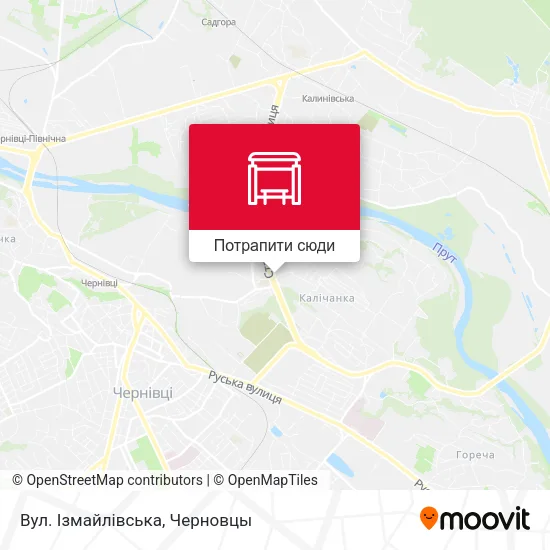 Карта Вул. Ізмайлівська