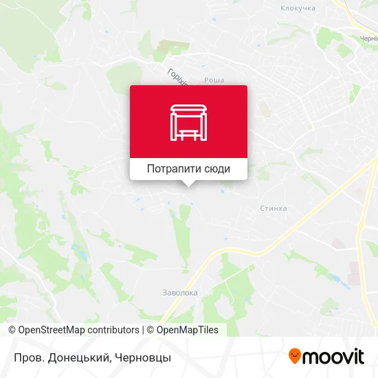 Карта Пров. Донецький