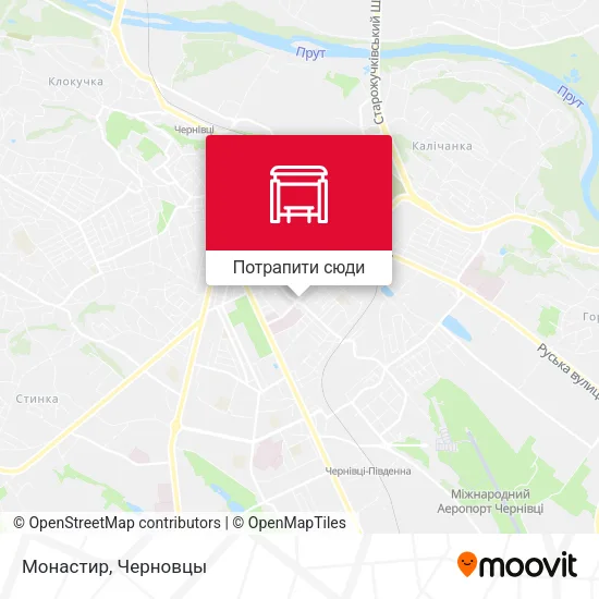 Карта Монастир