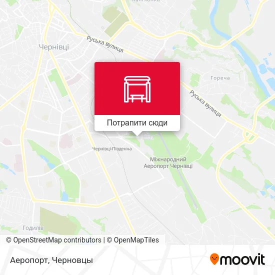 Карта Аеропорт
