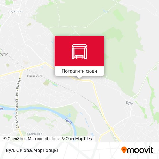 Карта Вул. Січова