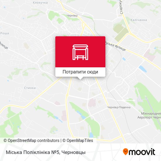 Карта Міська Поліклініка №5