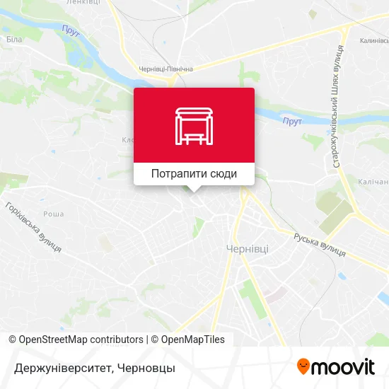 Карта Держуніверситет