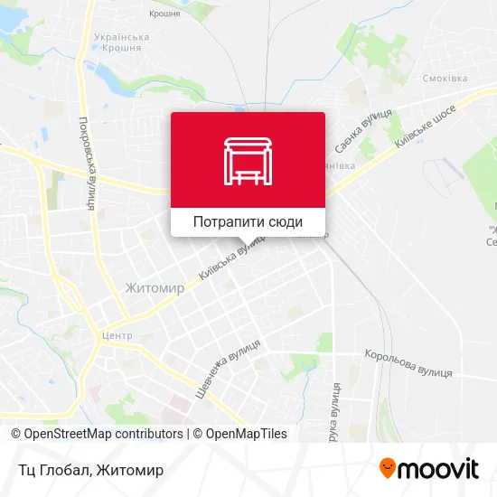 Карта Тц Глобал