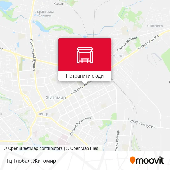 Карта Тц Глобал
