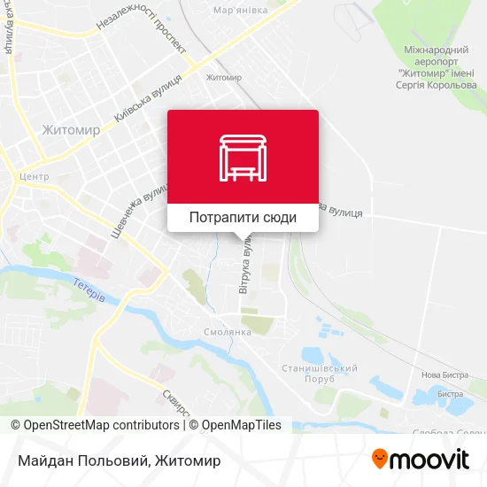 Карта Майдан Польовий