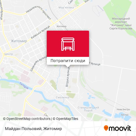 Карта Майдан Польовий