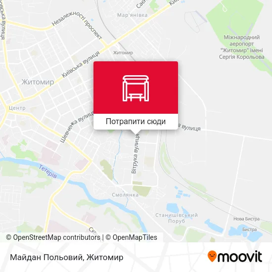 Карта Майдан Польовий