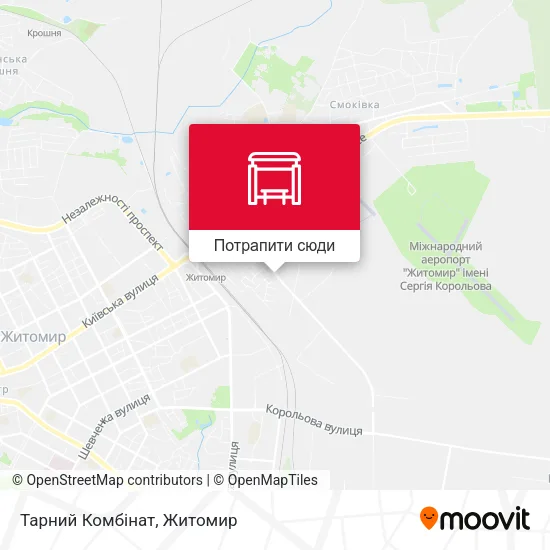 Карта Тарний Комбінат