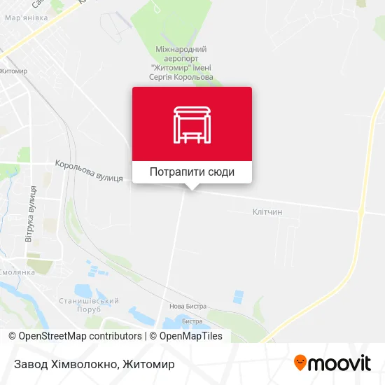Карта Завод Хімволокно