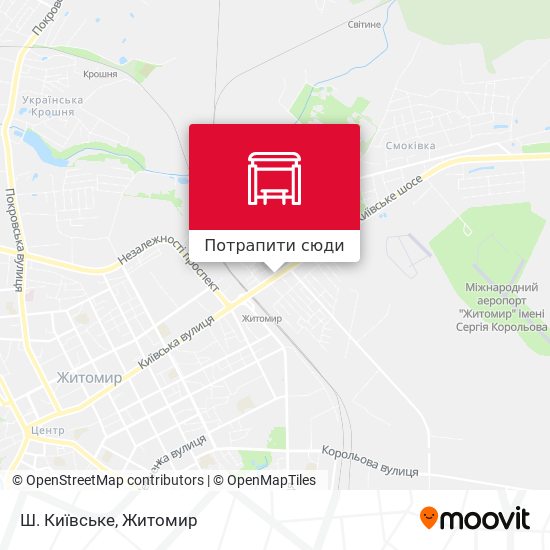Карта Ш. Київське