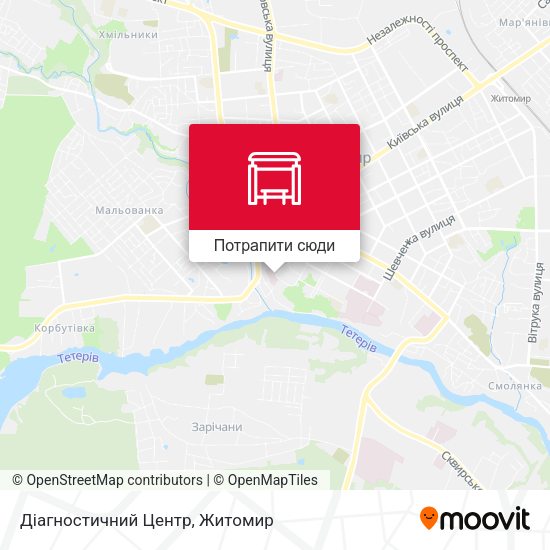 Карта Діагностичний Центр