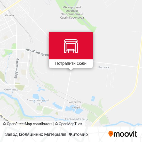 Карта Завод Ізоляційних Матеріалів