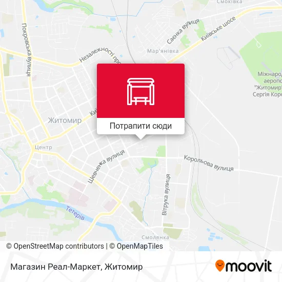 Карта Магазин Реал-Маркет