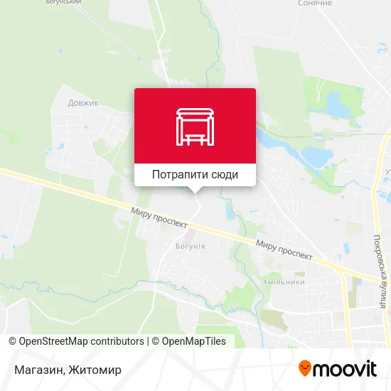 Карта Магазин