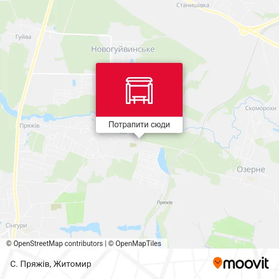Карта С. Пряжів