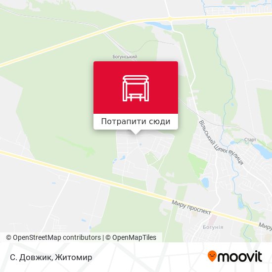 Карта С. Довжик