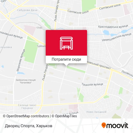 Карта Дворец Спорта