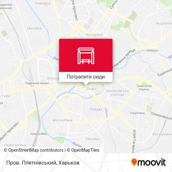 Карта Пров. Плетнiвський