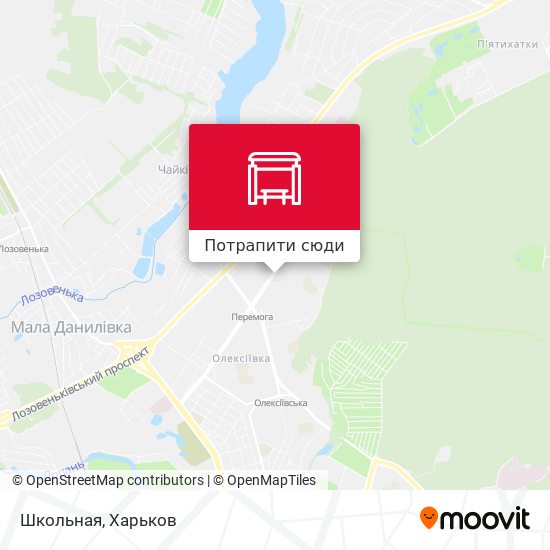 Карта Школьная