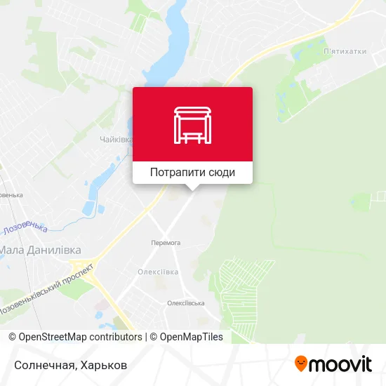 Карта Солнечная