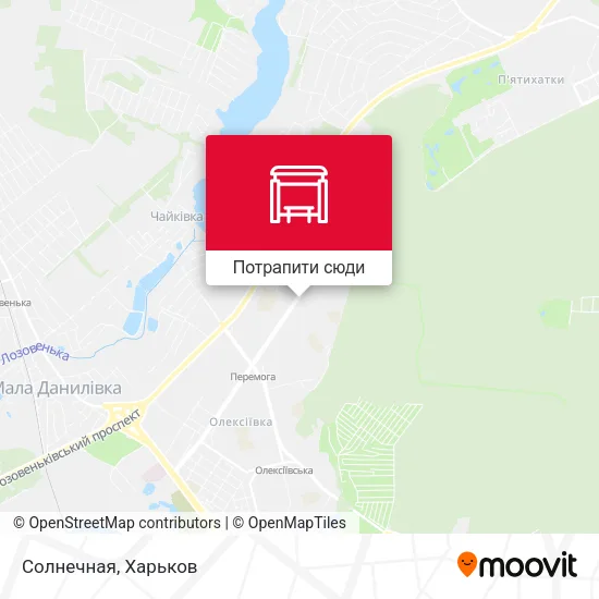 Карта Солнечная