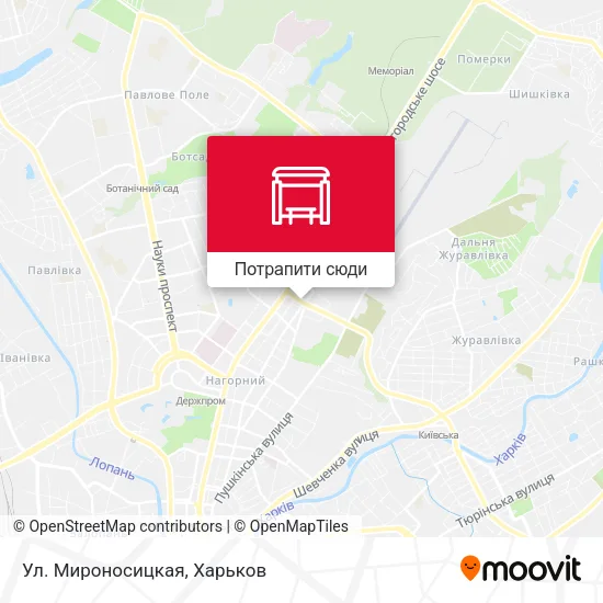 Карта Ул. Мироносицкая