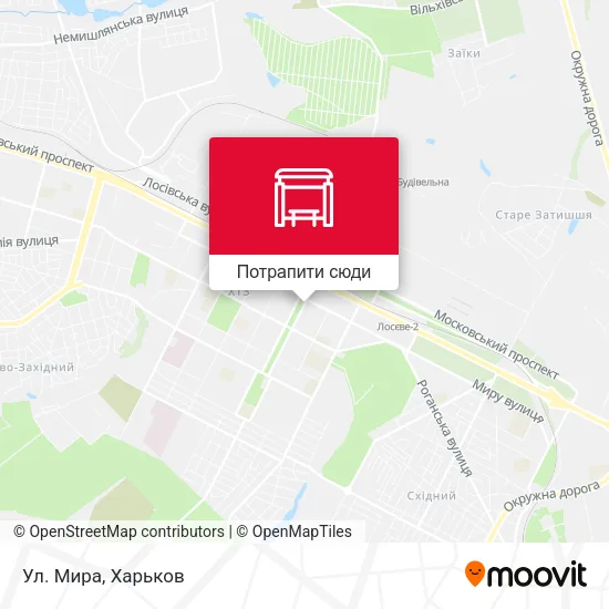 Карта Ул. Мира