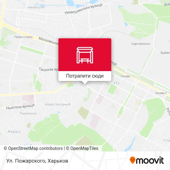 Карта Ул. Пожарского