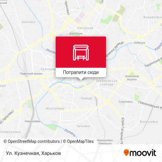 Карта Ул. Кузнечная