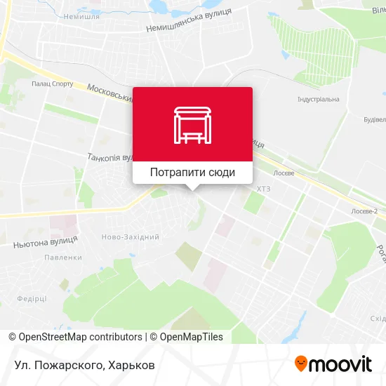 Карта Ул. Пожарского