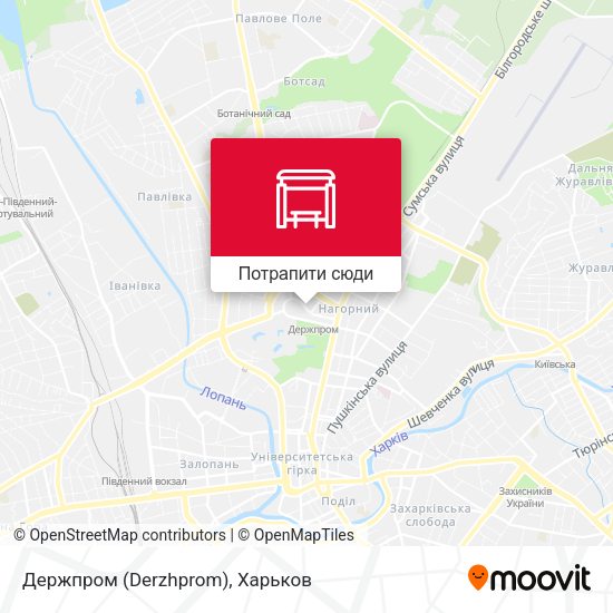 Карта Держпром (Derzhprom)