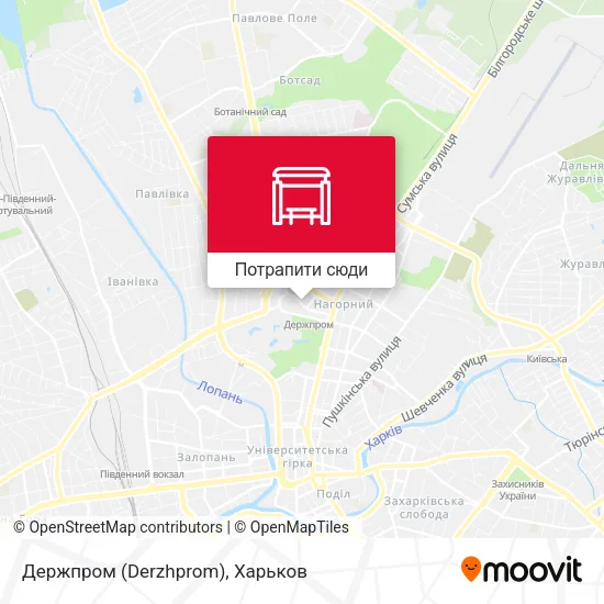 Карта Держпром (Derzhprom)