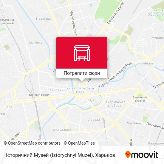 Карта Історичний Музей (Istorychnyi Muzei)