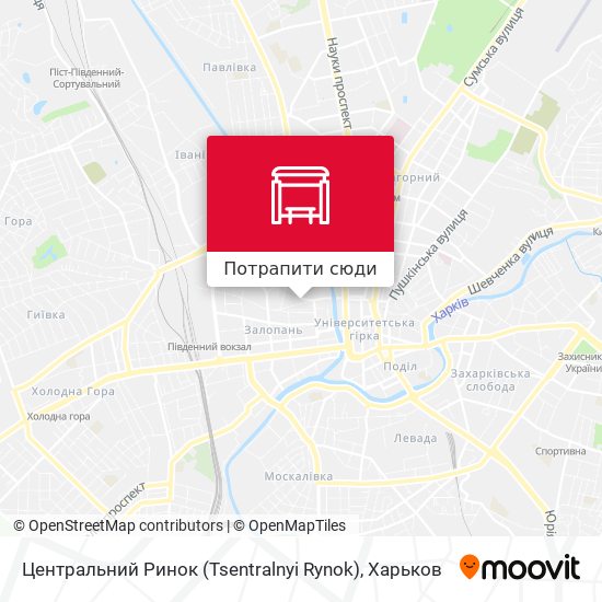 Карта Центральний Ринок (Tsentralnyi Rynok)