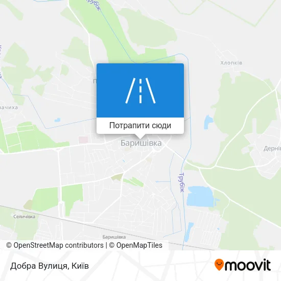 Карта Добра Вулиця