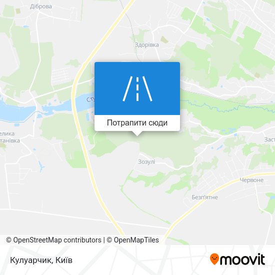 Карта Кулуарчик