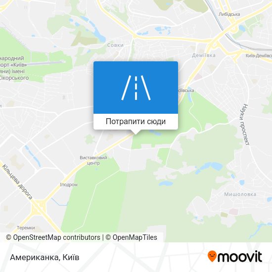 Карта Американка