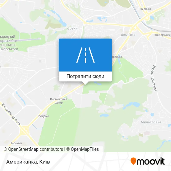 Карта Американка