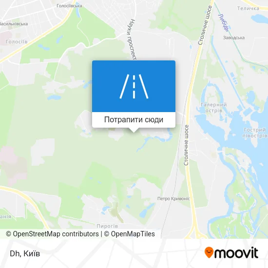 Карта Dh