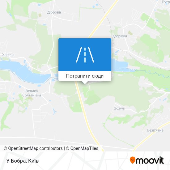 Карта У Бобра