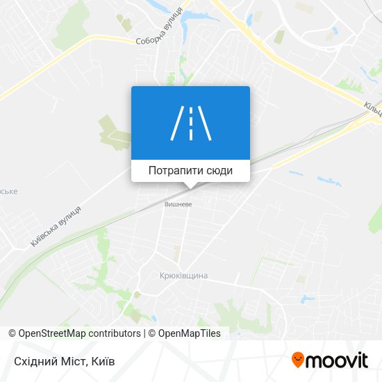 Карта Східний Міст